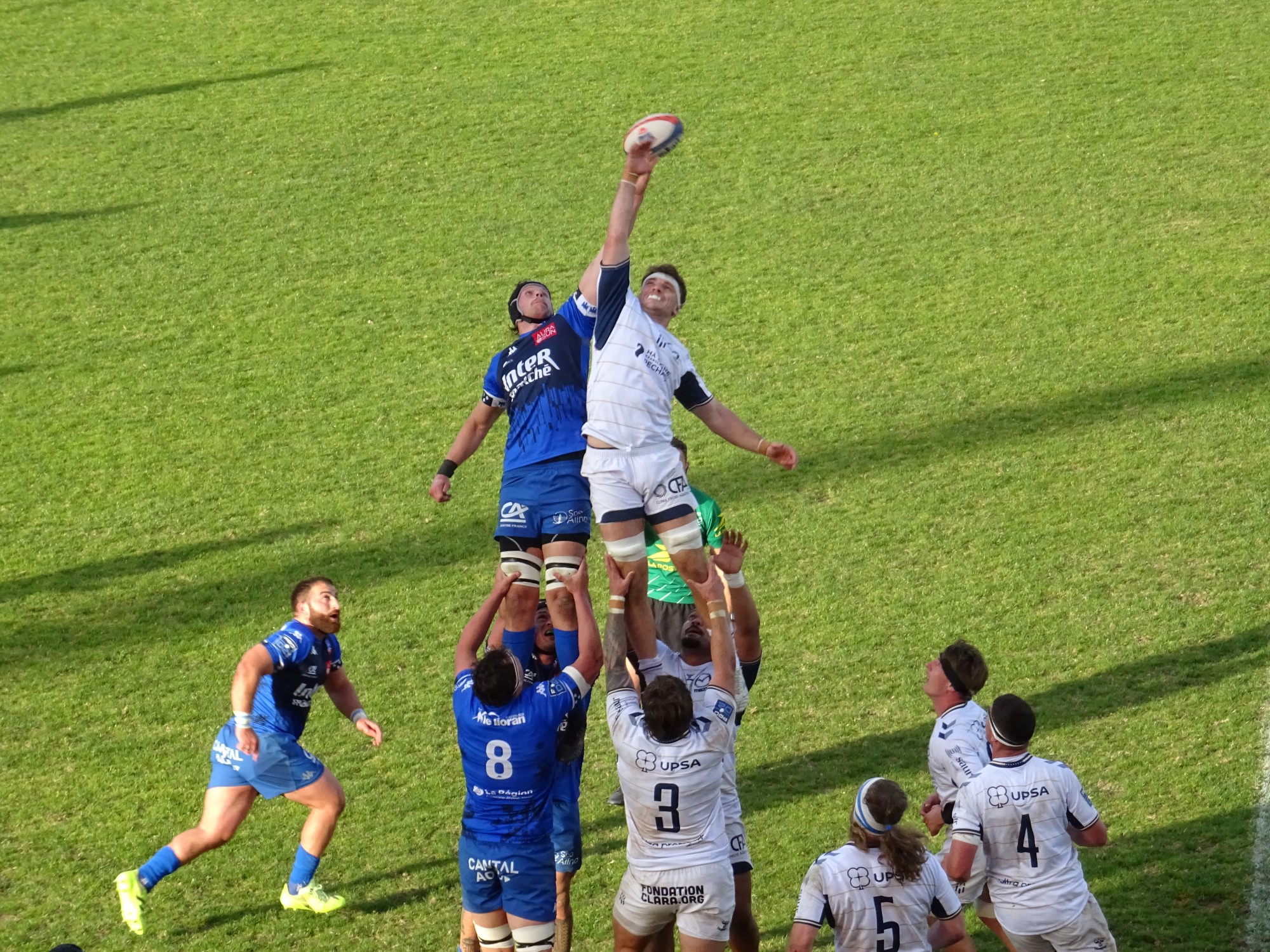 Lancer Aurillac et prise Agen