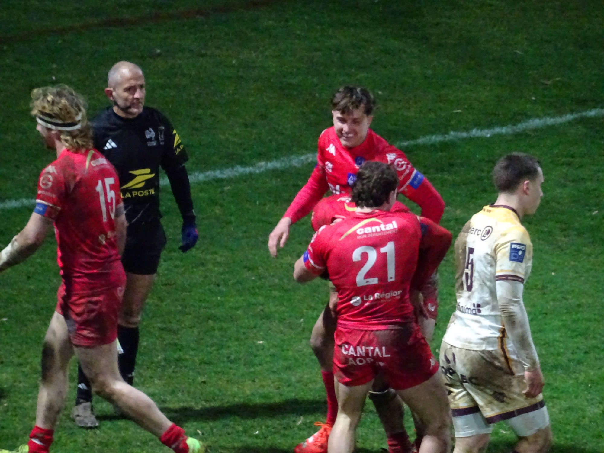 Oudard vient de marquer