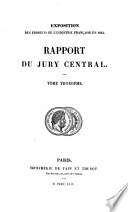 rapport du jury 1844
