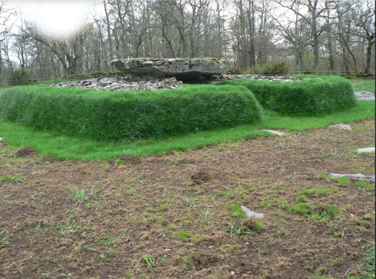 le dolmen et son tumulus 5