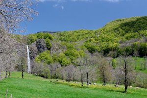 L'Elancèze et la cascade de Faillitoux